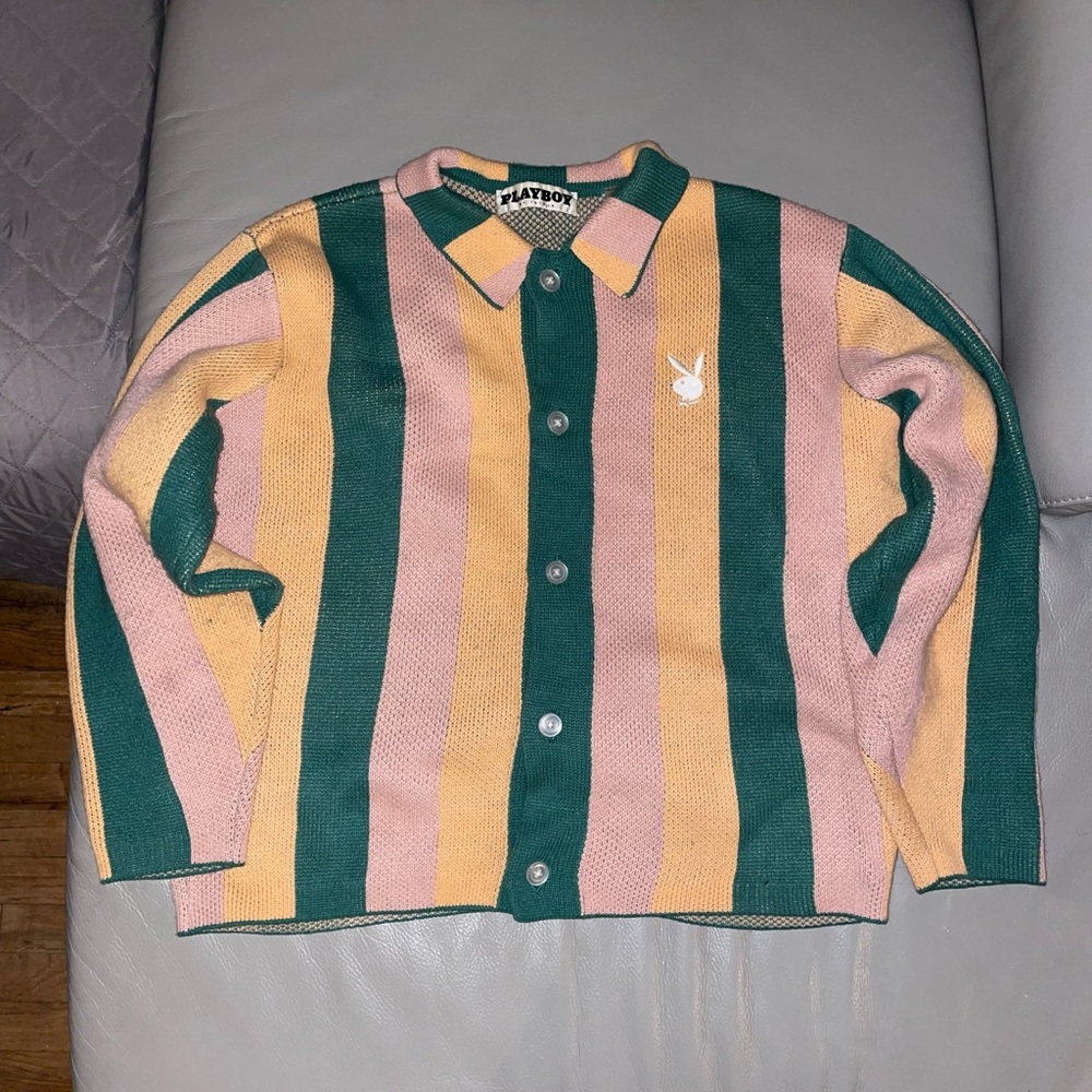Playboy Color-block sweater